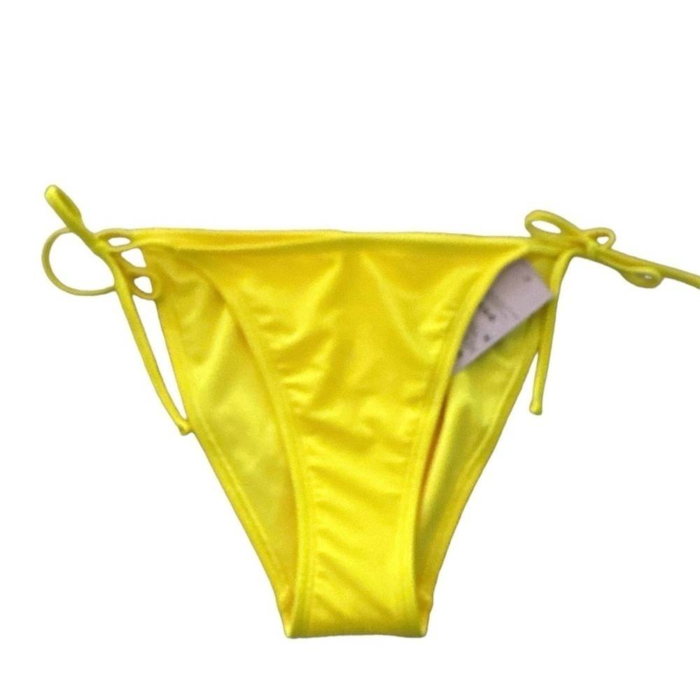 WILD FABLE Yellow Cheeky Bikini Bottom Small (4-6) BNWT